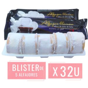Caja Blister Alfajor GLASEADO