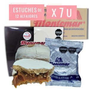 Caja Alfajor GLASEADO