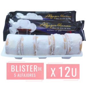 Blister Mini Alfajor GLASEADO